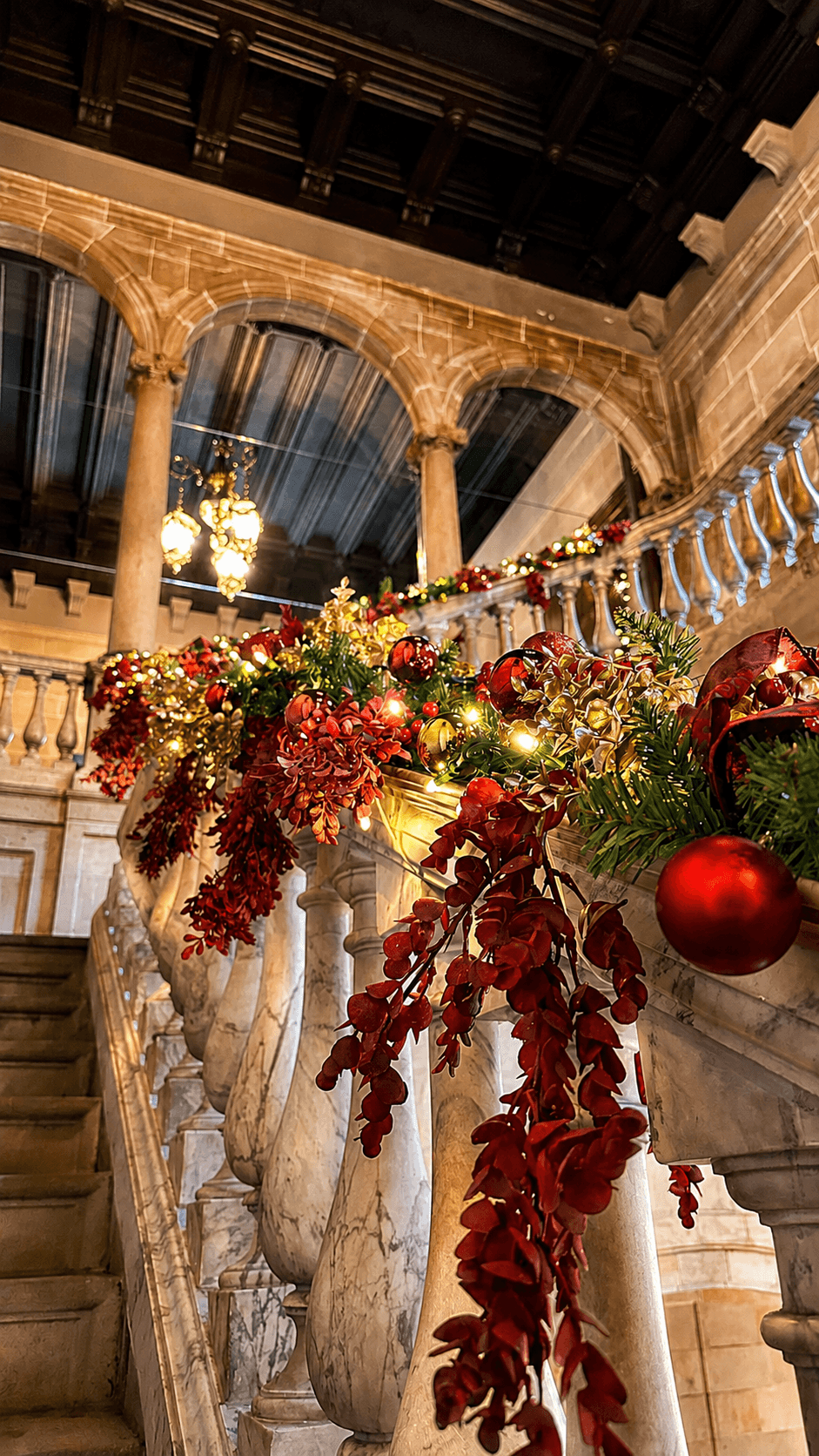 Guirnaldas navideñas decorativas